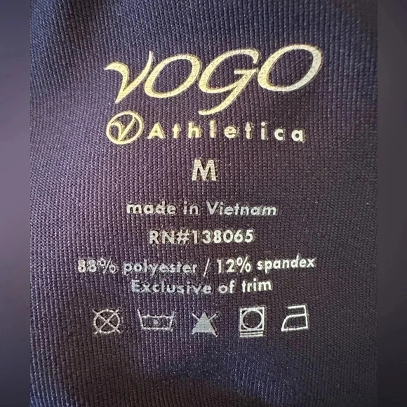 Vogo athletica striped workout leggings - Picture 6 of 6